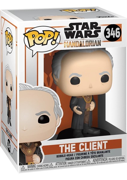 The Client Pop Vinyl Figure #346 Funko - Star Wars The Mandalorian New