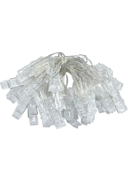 Greyder GD972 Şerit Pilli Aydınlatma 2 Metre 10 Adet Rgb Mandal LED indirimleri