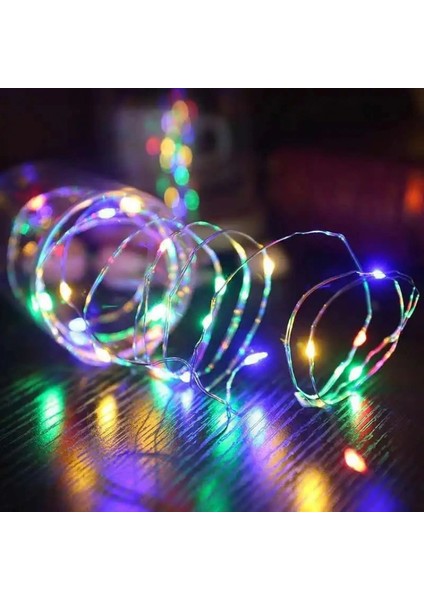 Greyder GD967 Şerit Pilli Aydınlatma 5 Metre 50 Adet Rgb Peri LED indirimleri