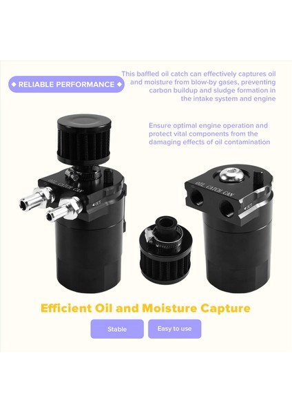 Yağ Ayırıcı Yakalama Havalandırma Filtresi ile Petrol Dip Çubuğu Deliği Nefes Alabilen Su Isıtıcısı 300ML Evrensel Yakıt Deposu Lhd (Yurt Dışından) indirimleri