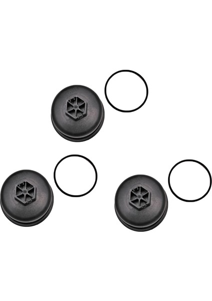 3x Yağ Filtresi Kapak Muhafazası Üst Kapağı 3M5Q6737AA 1103L7 1103P8 73500070 Ford Transit Mk7 /galaxy /mondeo /focus /fiat (Yurt Dışından)