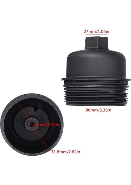 3x Yağ Filtresi Kapak Muhafazası Üst Kapağı 3M5Q6737AA 1103L7 1103P8 73500070 Ford Transit Mk7 /galaxy /mondeo /focus /fiat (Yurt Dışından) fırsatları