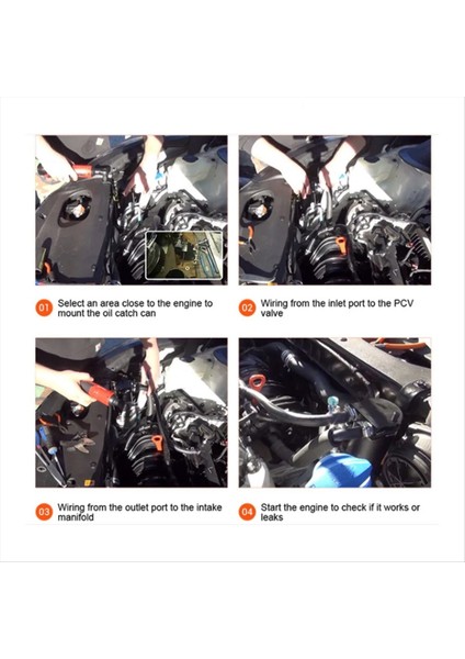 Araba Şaşkın Yağ Yakalama Hava Filtresi ile Rezervuar Tankı (Yurt Dışından) fırsatları