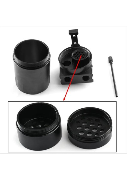 Araba Şaşkın Yağ Yakalama Hava Filtresi ile Rezervuar Tankı (Yurt Dışından) indirimleri