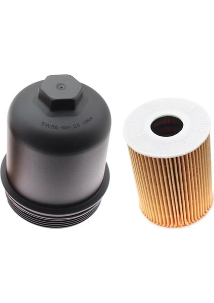 Porsche Macan 3 6l 3 0l 2015-2018 94610702275 Için Filtre Elemanlarına Sahip Yeni Motor Yağı Filtre Muhafaza Kapağı Kapağı (Yurt Dışından)