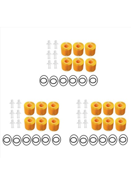 18 Set Toyota Avalon Camry Highlander Rav4 Sienna Tacoma Venza Lexus 04152-YZZA1 04152-31090 (Yurt Dışından) modelleri