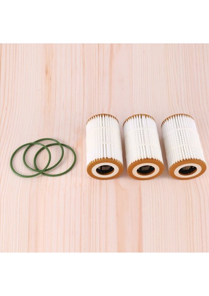 3pcs Audi A5 S5 A6 A7 Için Motor Yağı Filtresi Q7 3 0t 06E115466B / 06E115466E / 06E115562H (Yurt Dışından) fiyatları