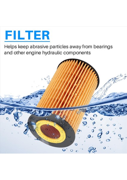 Chevy Aveo Için 10 Yağ Filtresi Örneği Sonic Trax Buick Pontiac Satürn (Yurt Dışından)