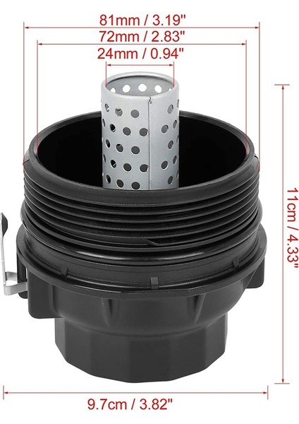 Yağ Filtre Kapağı Kapağı 15650-38020 Toyota Için Değiştirme 4runner Fj Tundra- Lexus Için LS460 Araç Aksesuarları (Yurt Dışından) fiyatları