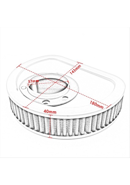 HD-1611 Harley Davidson Fxdb Street Için Motosiklet Hava Filtresi Bob Motosiklet Aksesuarları (Yurt Dışından) modelleri