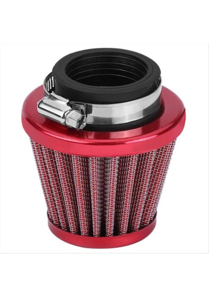 38MM Hava Filtresi Alım Indüksiyon Kiti Off-Road Motosiklet Için Evrensel Atv Dörtlü Kir Çukur Bisiklet Kafa Hava Filtresi Temizleyici Kırmızı (Yurt Dışından)