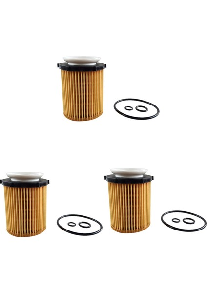 Mercedes -Benz Için 3x Cla Cla -Sınıf Motor Yağı Filtre Kiti (Yurt Dışından)
