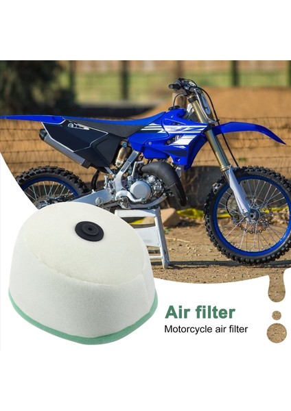 Yamaha Için Motosiklet Çift Köpük Katman Sünger Hava Temizleyici Filtresi Yamaha YZ125 YZ250 WR250F YZ250F Wr 400 250F 400F 426F (Yurt Dışından) fırsatları