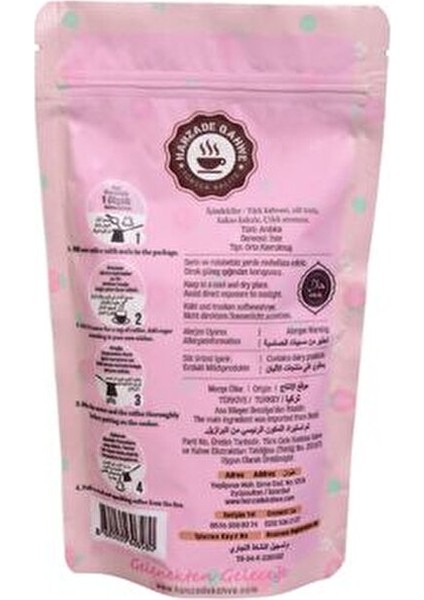 200GR Dağ Çilekli Dibek Kahvesi Yoğun Aroma ile Taze Çekilmiş Türkiye Menşeli modelleri