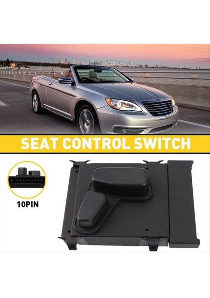 Araba Koltuğu Ayarlama Anahtarı Ön ve Arka Koltuk Düzenleyicisi 56049432A 56049432AD 68041019AA Dodge Jeep Chrysler Için (Yurt Dışından) fırsatları