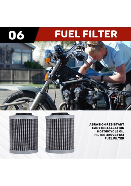 Aşınmaya Dayanıklı Kolay Montaj Motosiklet Yağı Filtresi 420956124 Yakıt Filtresi (Yurt Dışından)