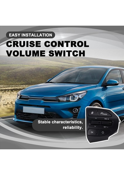 Kia Rio 2017-2021 Çift Kutup Için Kia Cruise Control Switch 96720H8020 Için Cruise Control Hacmi Cruise Control Anahtarı (Yurt Dışından) fırsatları