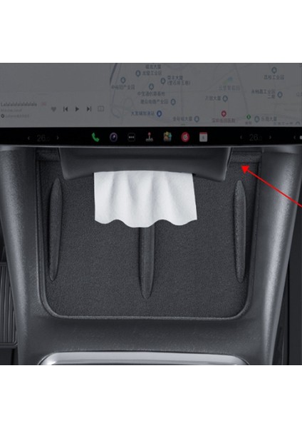 Tesla Için Yonzee Model 3 Y Araba Silika Jel Montajlı Doku Kutusu Gizli Çekmece Asma Dekorasyon Araba Aksesuarları (Yurt Dışından) indirimleri