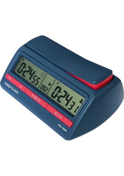 Gelişmiş Satranç Dijital Zamanlayıcı Satranç Saati Yukarı Tahta Oyun Saati (Yurt Dışından)