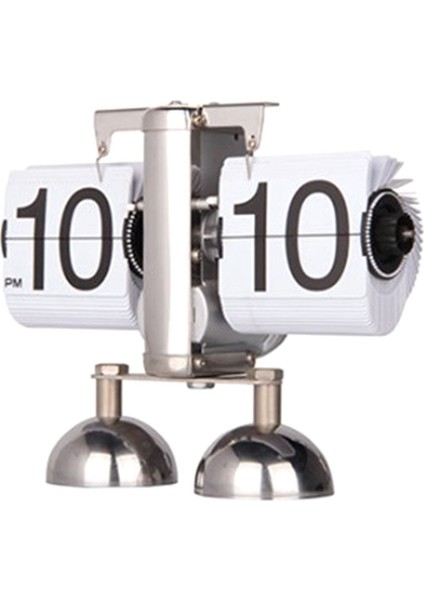 Vintage Masa Saati Otomatik Sayfa Çevirme Saat Çift Ayak Küçük Ölçekler Flip Masa Saati Ev/ofis Dekorasyon Saatleri (Yurt Dışından) fiyatları