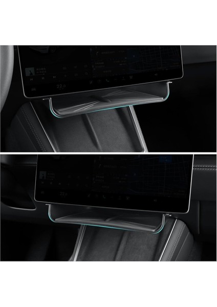 Tesla Model Y Juniper Model 3 Yayla Aksesuarları Için Ekran Saklama Kutusu Organizatör Tepsisi (Yurt Dışından) indirimleri