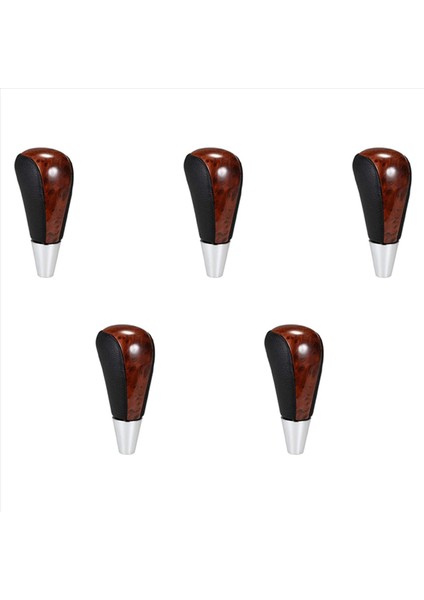 Toyota Prado Için 5x Araba Vardiya Knob Dişli Vites Değiştirme Knob Kolu Kaynatıcı Lexus Hilux 2011 Crown Rav4 Fortune 2012 Siyah (Yurt Dışından)