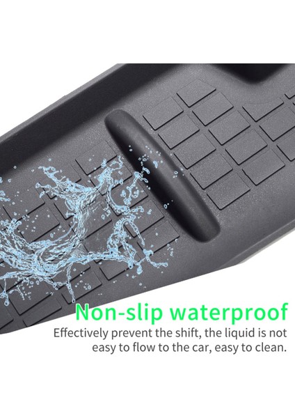 Honda N-Box Nbox Jf3 Jf4 2017+ Merkezi Kontrol Depolama Mat Için Black Co-Pilot Iç Slip Anti-Slip Pad Yuva Kupası Mat Paspas (Yurt Dışından) fırsatları