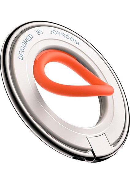 Joyroom Manyetik Yüzük Telefon Tutucu Kickstand Silikon Yüzük Manyetik Telefon Kavrama Tutucu Iphone 15 14 13 12 Pro Max (Yurt Dışından)