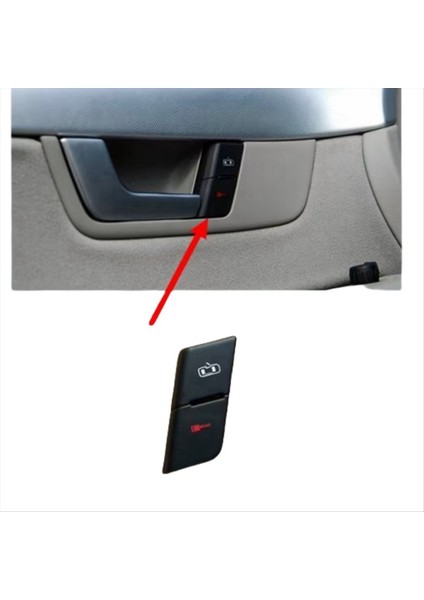 Araba Ön Sol Kapı Kilidi Kilit Açma Anahtar Düğmesi Audi B6 B7 A4 2003-2008 8ED962107 8E1962107 Yedek Parçalar (Yurt Dışından) indirimleri