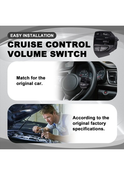 Kia Rio 2017-2021 Için Kıa Cruise Control Switch 96720H8020 Için Cruise Control Hacmi Cruise Control Switch (Yurt Dışından) indirimleri