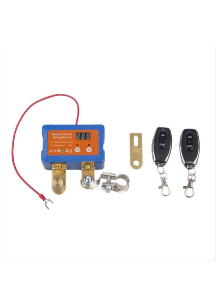 Araba Için Pil Anahtarı Uzaktan Pil Bağlantı Kesme Anahtarı 12V/24V 140A Taşıtlar Için 100AH&#39 A Kadar Pil (Yurt Dışından)