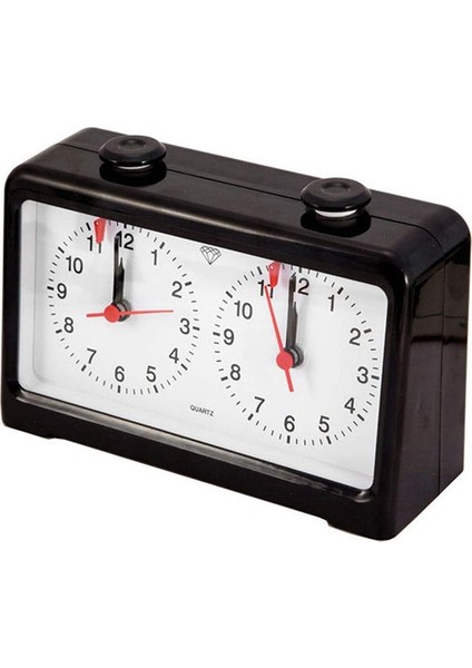 Satranç Saati Zamanlayıcı Kuvars Analog Satranç Saati Profesyonel Turnuva Analog Satranç Saat Zamanlayıcısı Oyun (Yurt Dışından)