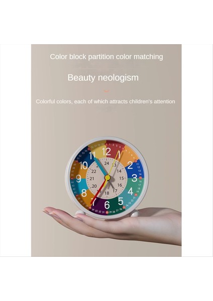 Çocukların Çalar Saat Sessiz Çalar Saat Başucu Masa Erken Eğitim Için Ticking USB Masa Saatleri Erkek ve Kızlar (Yurt Dışından) fiyatları