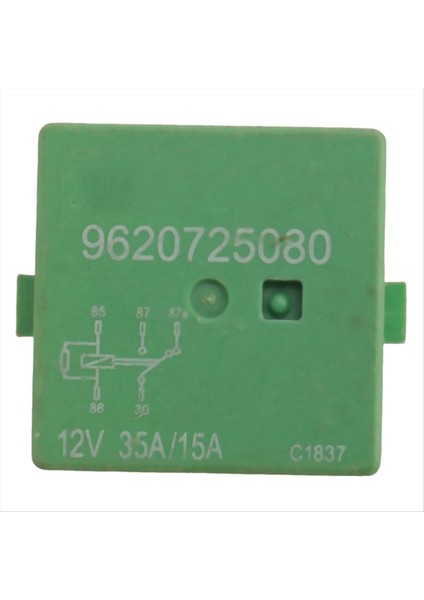 12V 35A 5 Pim Soğutma Radyatör Fan Rölesi Yeşil 6547TX Peugeot Için 206 207 306 307 406 407 807 (Yurt Dışından) indirimleri