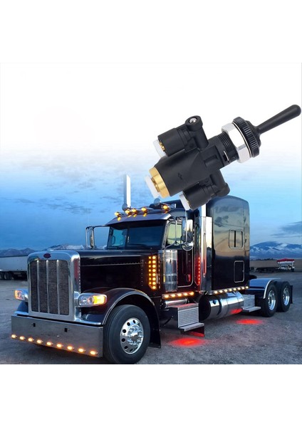 818-0007-000 Hava Penceresi Geçiş Valf Anahtarı 1/4 Peterbilt Için 379 Kenworth Kamyonu 8180007000 (Yurt Dışından) fırsatları