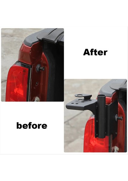 Araba Bagaj Kapağı Bayrak Direktörü Tutucu Chevy Colorado/gmc Kanyonu Için Montaj Braketi 2014-2022 Dış Aksesuarlar Sol (Yurt Dışından) fırsatları