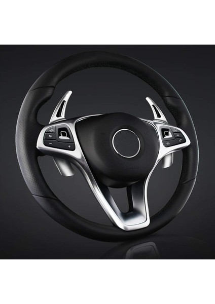 Mercedes Benz Alüminyum Alaşım Vardiya Kürek Bıçağı Için 4x Kürek Değiştirici Uzatma A B C Cla Cls E G Gl Gla Glc Için Gümüş (Yurt Dışından) indirimleri