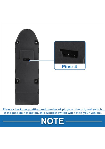 Elektrikli Pencere Düğmesi Montaj Cam Kaldırma Anahtarı 61316951914 Bmw 5 Serisi E60 525I 525XI 530I 530XI 545I 550I M5 (Yurt Dışından) fırsatları