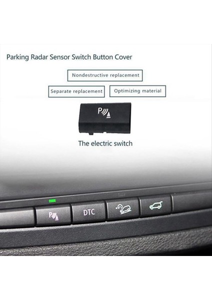 2 Pcs Araba Bagaj Kapağı Kontrol Düğmesi + Elektrikli Göz Anahtarı Düğmesi Bagaj Düğmesi Radar P Düğmesi Bmw E70 E71 X5 X6 (Yurt Dışından) indirimleri