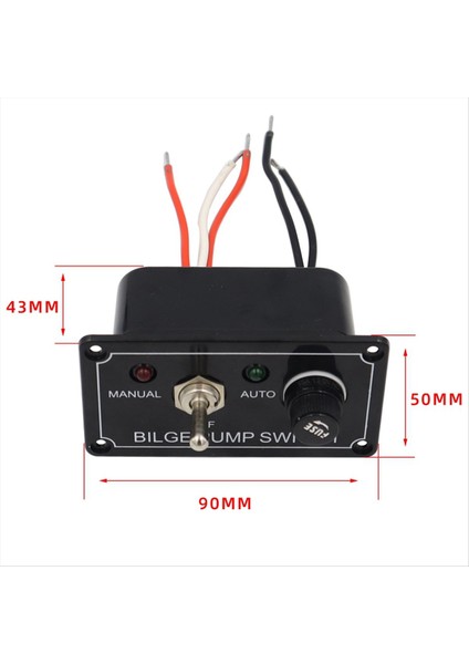 Modifikasyon Anahtarı Paneli 12V5A Rocker Anahtar Paneli Göstergeli Işık Manuel Off Araba Teknesi Deniz Rv (Yurt Dışından) indirimleri