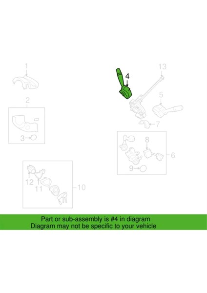 Hyundai Elantra 1 8/2 0l Motor 2009-2012 Için Araba Ön Cam Silecek Anahtarı 93420-2L221 (Yurt Dışından) indirimleri