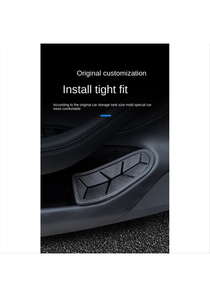 Tesla Model 3 Highland 2024 Araba Kapısı Çöp Kutusu Depolama Organizatör Enkaz Kutusu 2 Pcs (Yurt Dışından) fiyatları