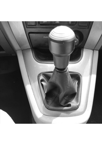 Hyundai Tucson Için 5x 5 Hızlı Vites Değiştirme Knob Deri Önyükleme 2004 2005 2006 2007 2008 2009 (Yurt Dışından) fiyatları