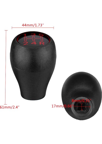 5 Hızlı Manuel Araç Dişli Vites Değiştirme Kilitli Kol Sopası Peugeot 504 505 309 205 Ctı Kırmızı Abs (Yurt Dışından) fırsatları