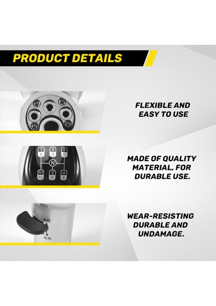 10 Hız+R1+R2 Dişli Vites Düğmesi Kol Sopası Çubuk Çubuk Kamyonu Delong Kamyonu Yedek Parçalar Sinotruk Howo A7 (Yurt Dışından) indirimleri