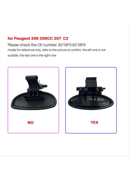 Peugeot 206 206CC Için Araba Eldiveni Kutusu Sapı (Yurt Dışından) fiyatları