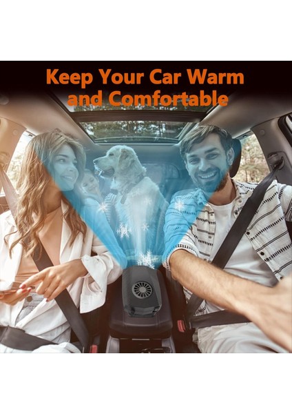 Araba Isıtıcı Fanı 150W Hızlı Isıtma ve Soğutma Fanı Taşınabilir Ön Cam Bekçeri ve Doster Araba Suv Rv (Yurt Dışından) fırsatları
