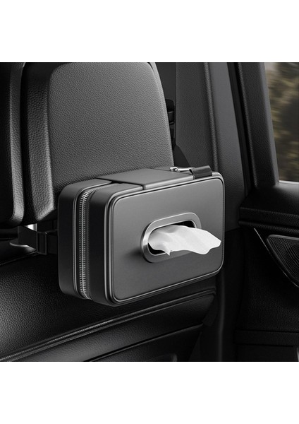 Araba Doku Kutusu Kapak Kolçak Kutusu Havlu Doku Depolama Çantası Güneş Vizör Sandalye Asılı Tip Araba Dokusu Kutusu Kutusu (Yurt Dışından) fiyatları
