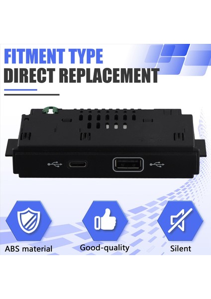 Vw Tiguan Mk2 Için Viloran USB Typ-C Tip Tip Armerst USB Ön Konsol USB Bağlantı Noktaları 30D035736 (Yurt Dışından) indirimleri