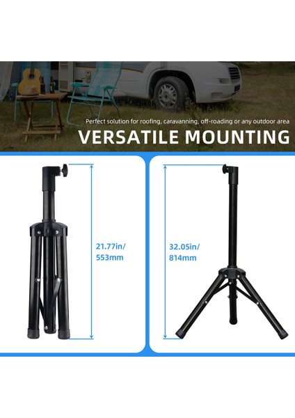 Starlink V2 Için Katlanabilir Tripod Katlama Montaj Braketi Çatı Kampı Için Uygun Rv Seyahat Yat Ev Partisi (Yurt Dışından) modelleri